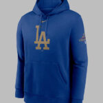 Nike Dodgers 2024 World Series Champions Gold Club Hoodie