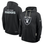 Nike Las Vegas Raiders Sideline Initial Home Hoodie Black