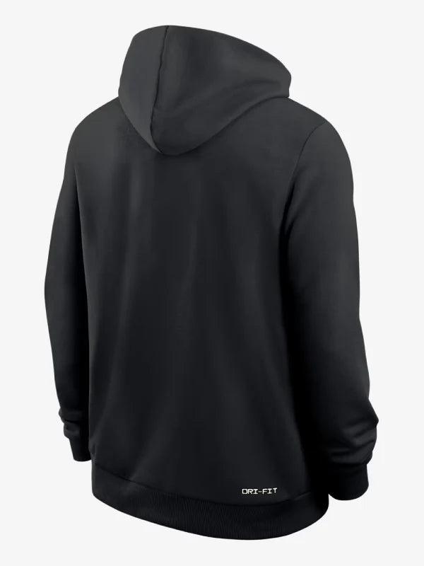 Nike Men s Alabama Crimson 2025 Sideline Standard Issue Dri fit Hoodie