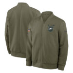 Nike Philadelphia Eagles Salute to Service Bomber Jacket 2025
