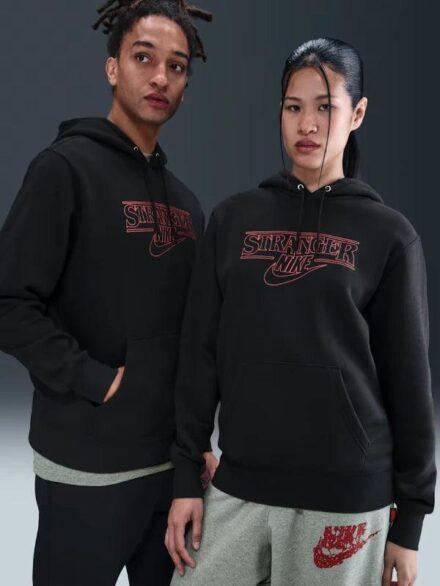 Nike x Stranger Things Hoodie Black