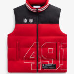 Off Season San Francisco 49ers Team Puffer Vest Red
