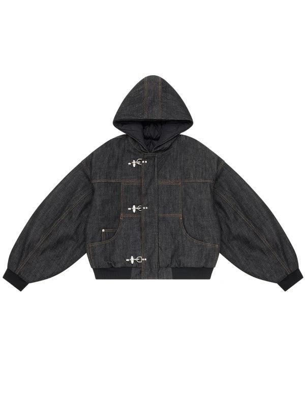 Shinzo Okayama 15oz Raw Japanese Denim Clasp Jacket