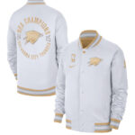 Oklahoma City Thunder Nike 2025 Champions Ring Banner Raising Ceremony Jacket