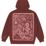 PPP X Embreigh Hoodie Burgundy