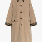 PS Paul Smith checked trim coat