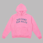 PWHL x Barbie Pink Hoodie Peace Collective
