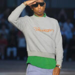 Paris Fashion Week Pharrell Williams LV Sweatshirt Grey