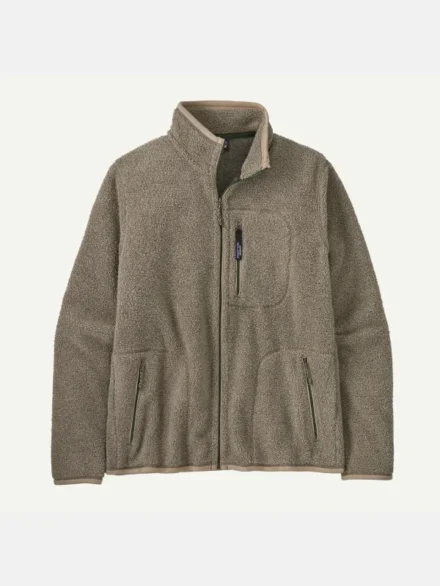 Patagonia Mens Reclaimed Fleece Jacket Grey