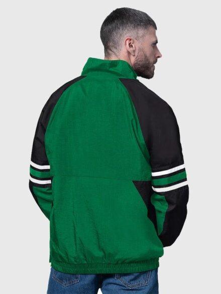Philadelphia Eagles Starter Prospect Half Zip Jacket Kelly Green