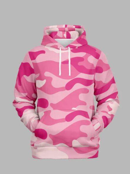 Pink Camo Hoodie