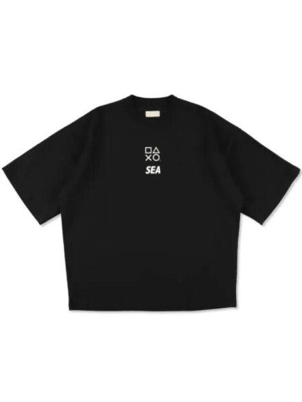 Playstation x WDS Panel Tee Black