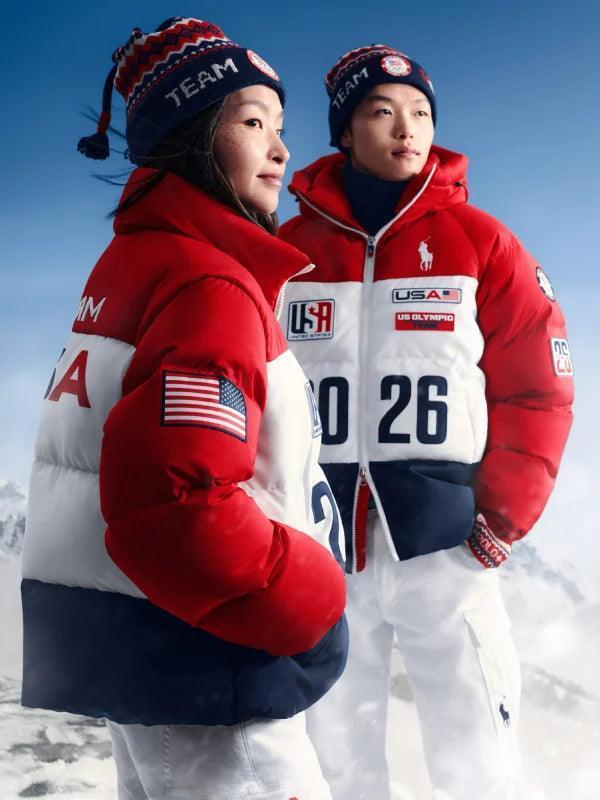 Polo Ralph Lauren Team USA 2026 Winter Olympics Color Blocked Jacket