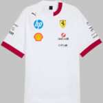 Puma Scuderia Ferrari Mens Drivers Tee White