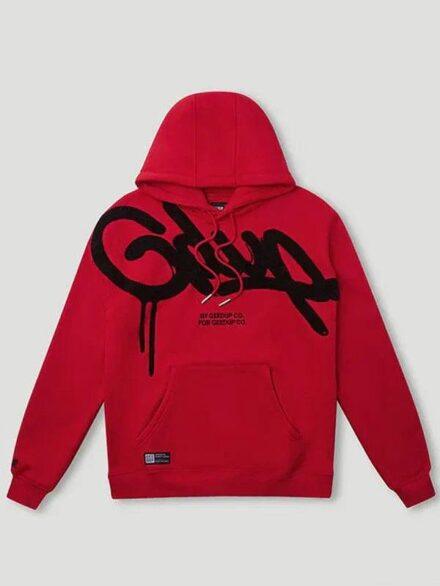 Red Geedup Hoodie Fake