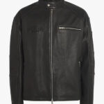 Represent x Belstaff Leather Race Jacket