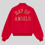 Rhude Bay Of Angels Corduroy Jacket Red
