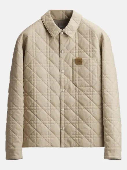 Robert Pattinson Dior Cannage Jacket