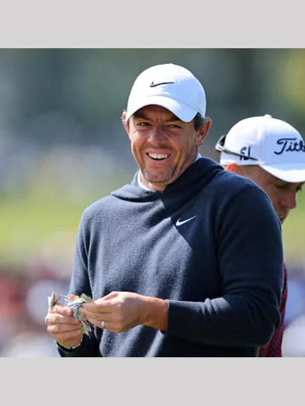 Rory McIlroy Nike Golf Hoodie Blue