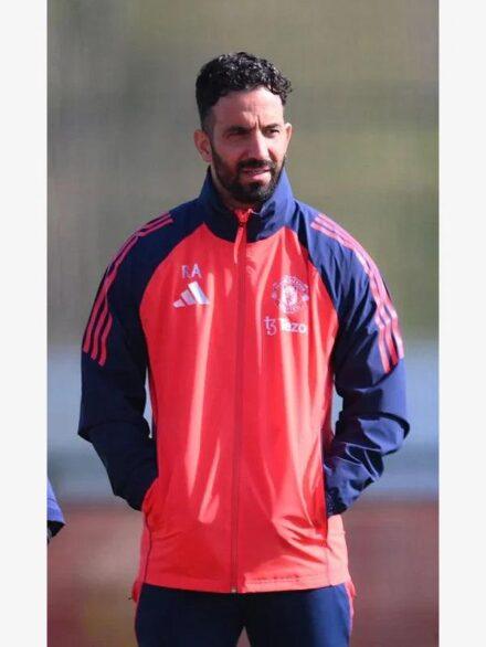 Ruben Amorim Manchester United Coaches Training Jacket Red