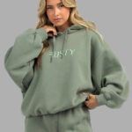 Rusty Signature Hoodie Green