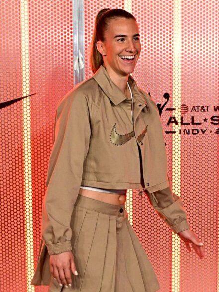 Sabrina Ionescu Brown Nike Jacket