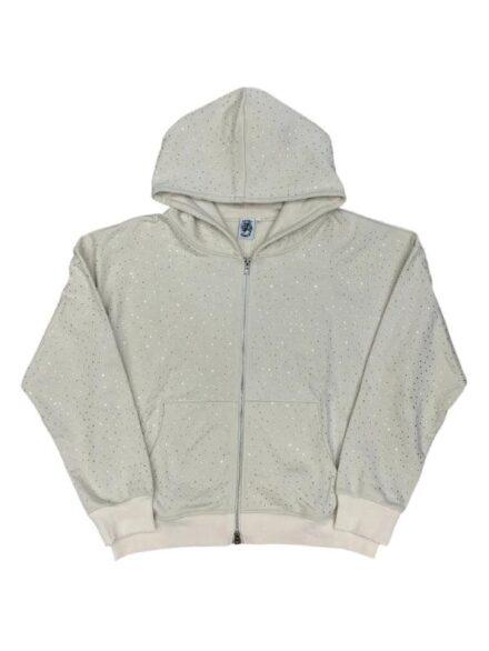 Saint Vanity Exclusive VVS Zip Up Hoodie Grey
