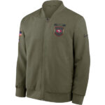 San Francisco 49ers Salute to Service Bomber Jacket 2025