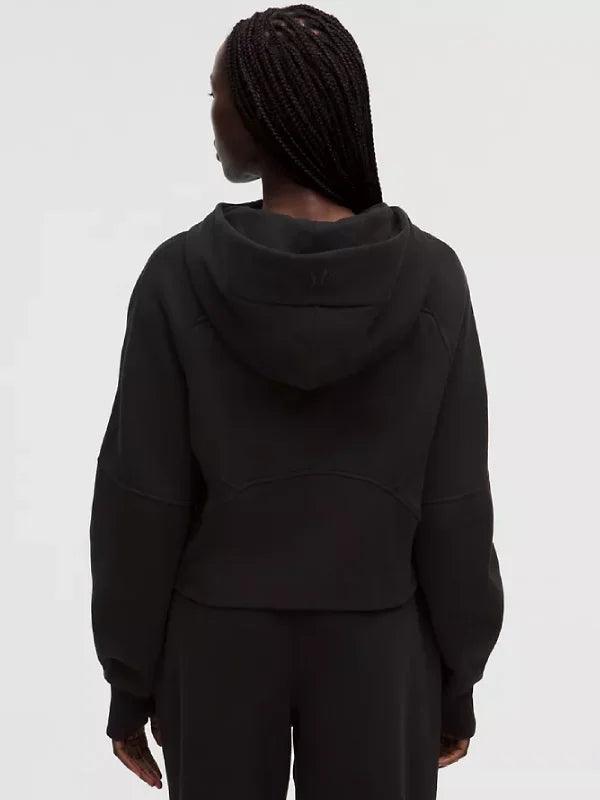 Scuba Oversized Half Zip Black Hoodie Lululemon