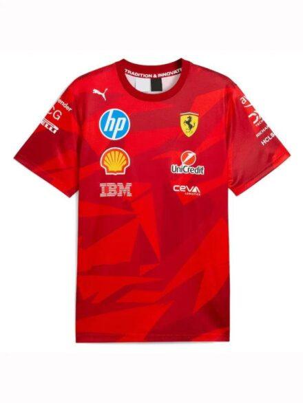 Scuderia Ferrari 2025 Las Vegas Race T Shirt