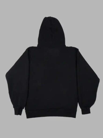 Spider Rhinestone Hoodie Black