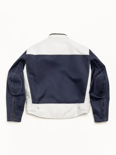 Stussy Navy Moto Jacket