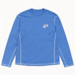Stussy Mountain Hardwear LS Tee Blue