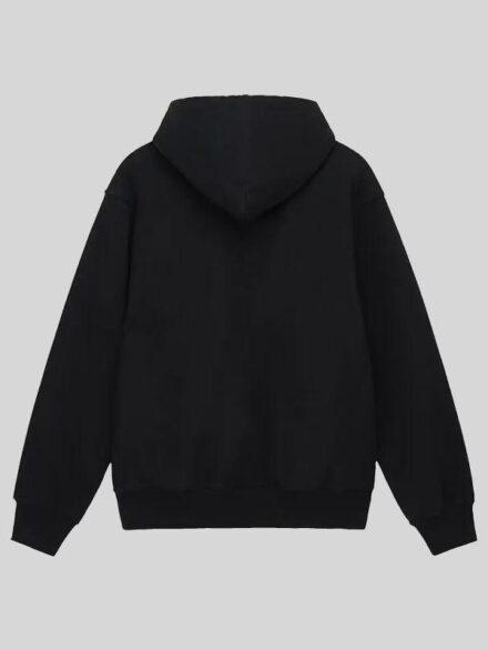 Stussy No 4 Hoodie Black