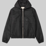 Stussy Waxed Cotton Work Jacket Black