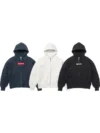 Supreme Maison Margiela Box Logo Zip Up Hooded Sweatshirt