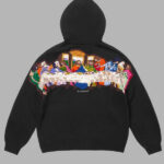 Supreme Last Supper Hoodie Black