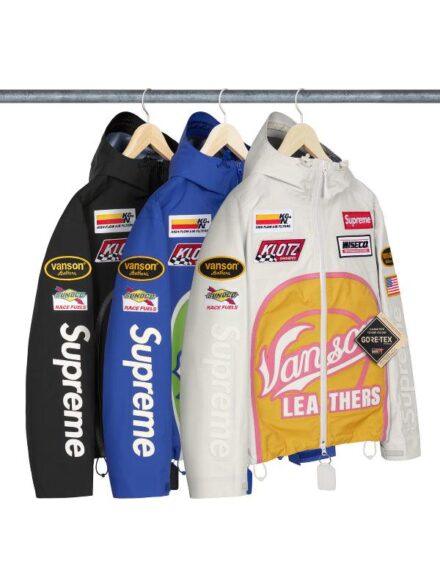Supreme Vanson Leathers Gore Tex Shell Jacket