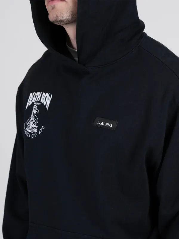 Swansea City AFC x Legends x Death Row Records Hoodie Black