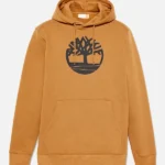 Timberland Tree Logo Hoodie Brown