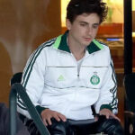 Timothee Chalamet Adidas Saint Etienne Track Jacket White