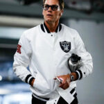 Tom Brady Raiders Jacket White