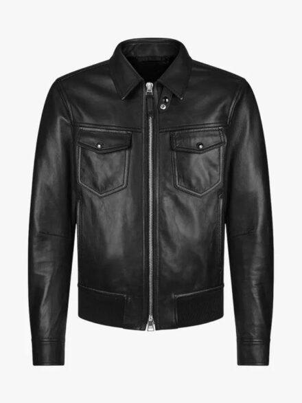 Tom Ford Grained Nappa Leather Jacket