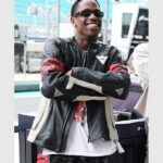 Travis Scott 2025 F1 Miami GP Leather Jacket