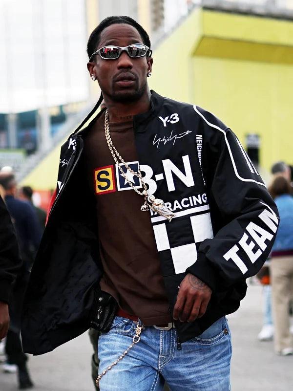 Travis Scott Las Vegas F1 Grand Prix Y3 N Jacket