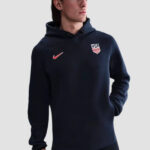 USMNT Tech Nike Soccer Fleece Hoodie Blue