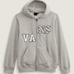 Vans Zip Up Hoodie Grey