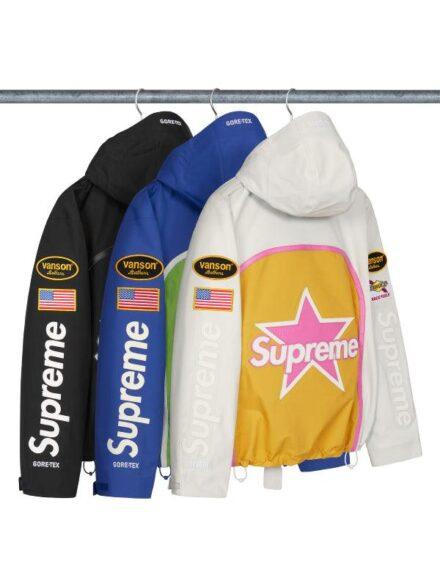 Vanson Leathers Supreme Gore Tex Shell Jacket