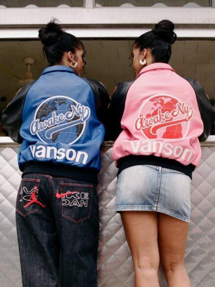 Vanson Leathers x AWAKE NY Bone Jacket