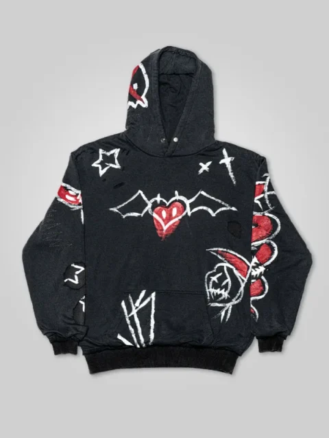 Very Cool Graffiti Hoodie